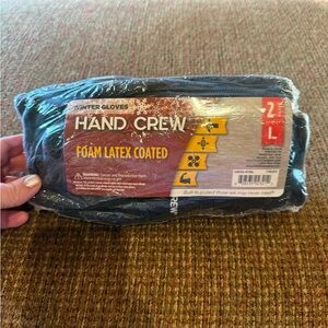 HAND CREW Foam Latex Coated Winter Gloves